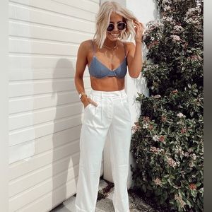 NWOT - Pants Only - Silky Suit Pants